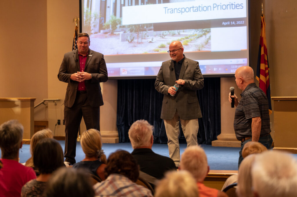 Christian Price, Vincent Manfredi, and Bill Robertson