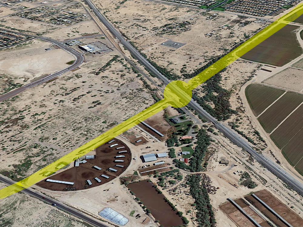 Proposed Green Road Overpass