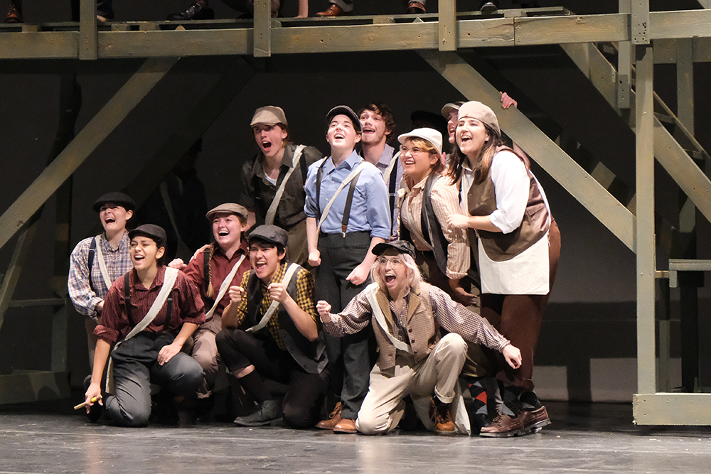 MHS Theatre Co. leaps into 'Newsies' (VIDEO) - InMaricopa.com