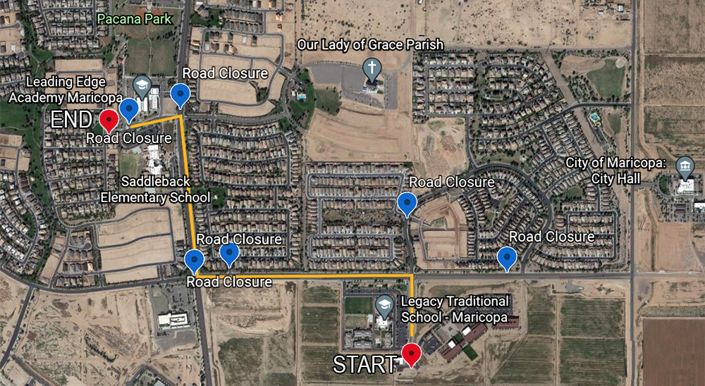 Veterans Parade Route Revise