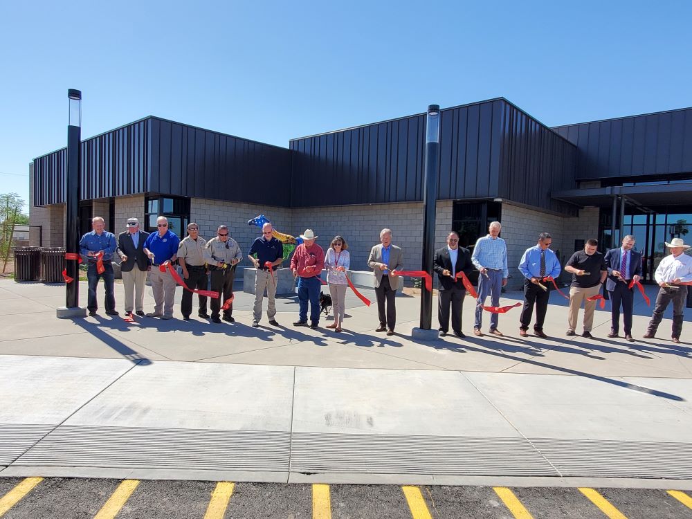 Pinal facility ribbon cutting 1