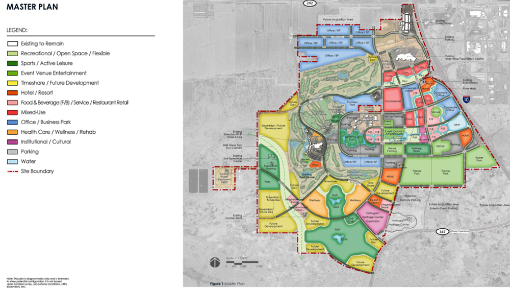 Wild Horse Pass Dev Map