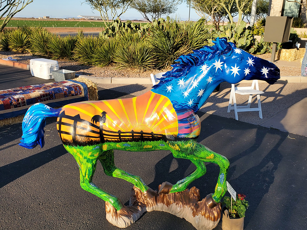 Wild and colorful horses to roam the city (GALLERY) - InMaricopa.com