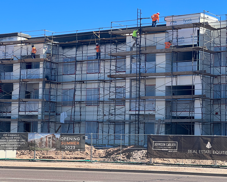Construction on Copa Flats continues. [ Brian Petersheim Jr.]