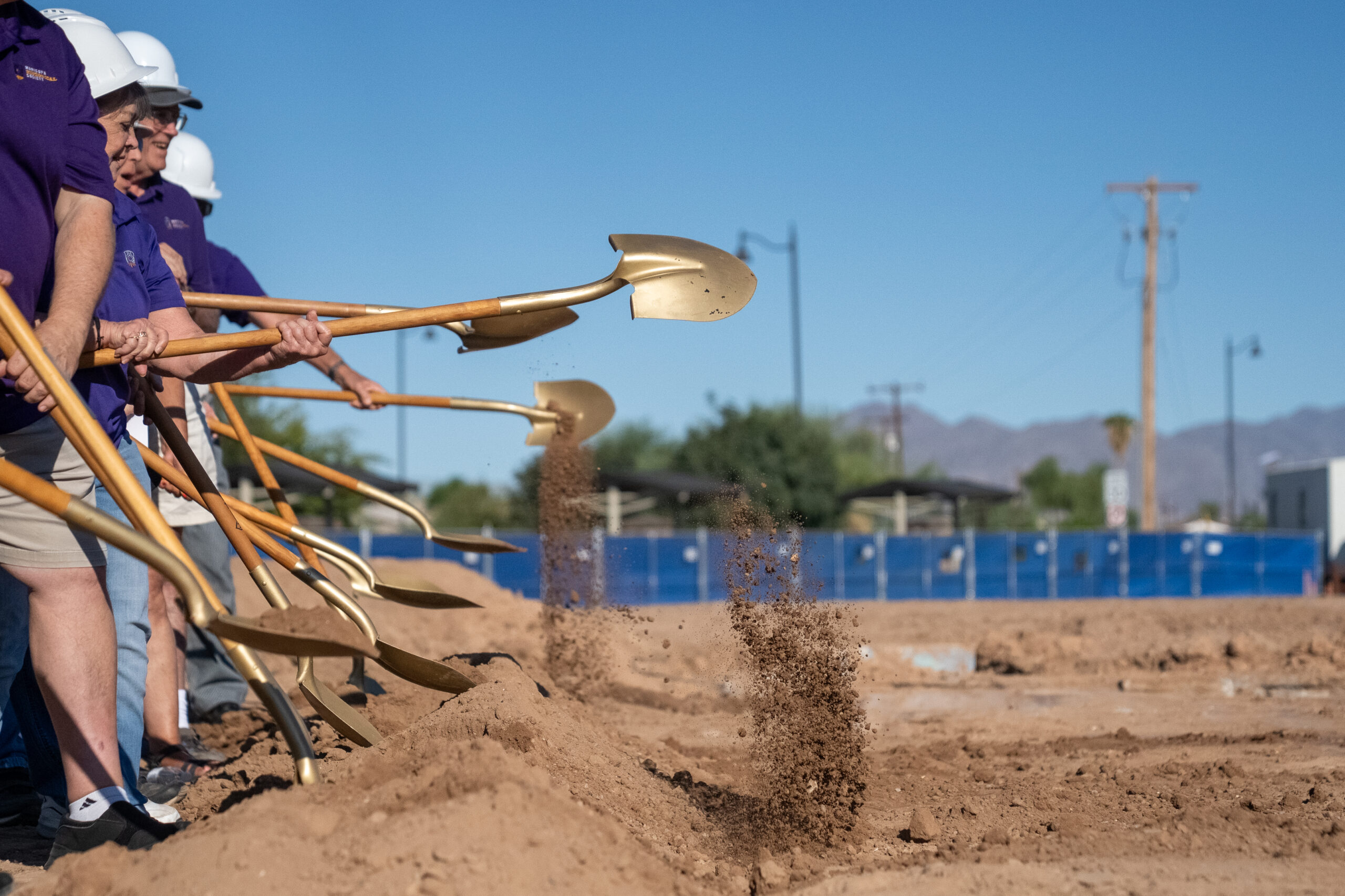 City officials break ground on the $1.469M expansion of Mike Ingram Heritage Park. Sept. 23, 2025. [David Iversen]