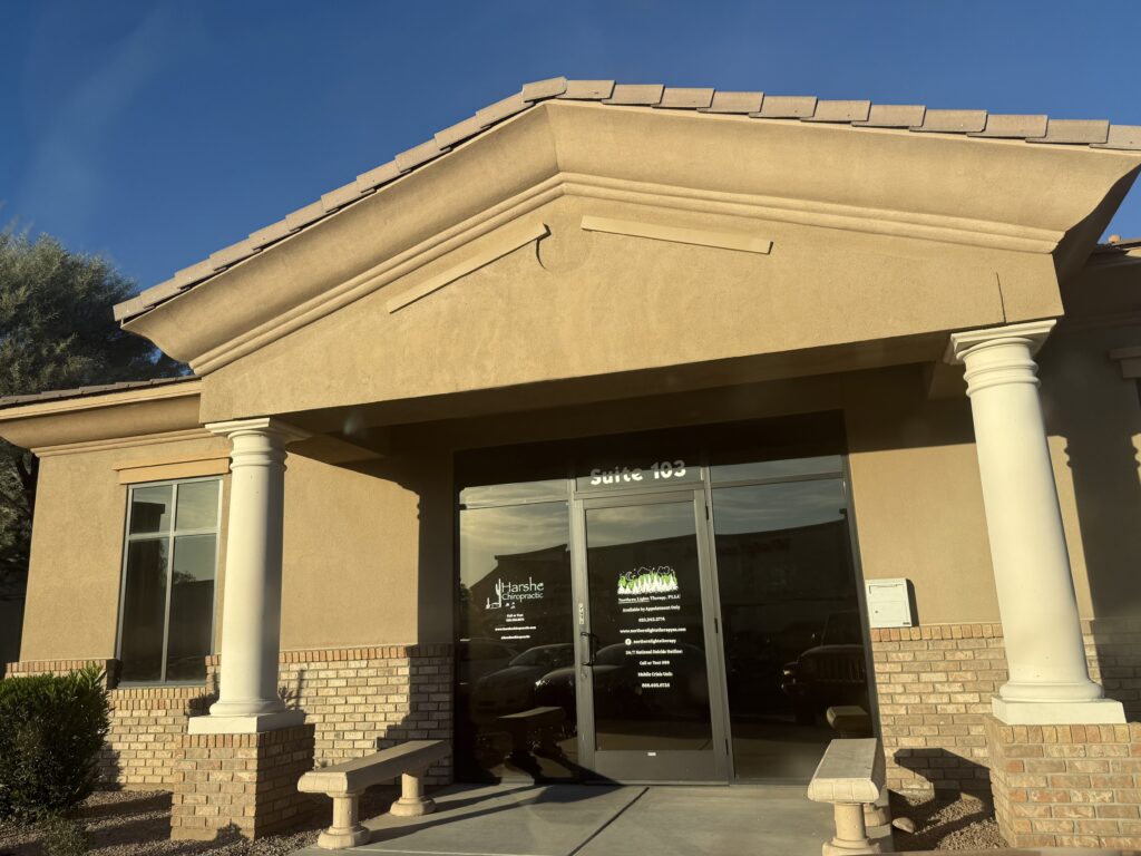 The exterior of Northern Lights Therapy. December 17, 2025.