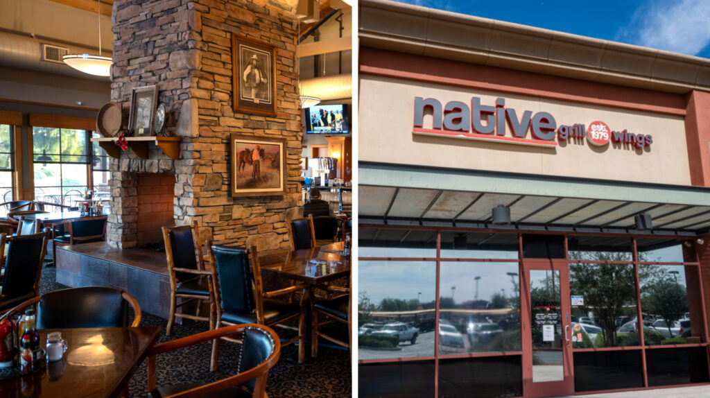 Which restaurants got violations in the latest 15 food inspections?