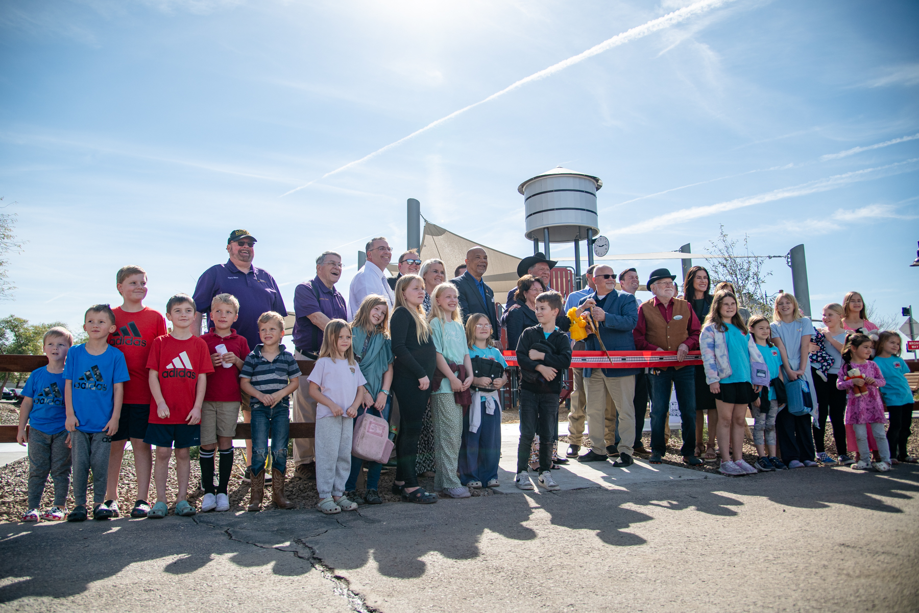 Train-themed playground unveiled at Mike Ingram Heritage Park