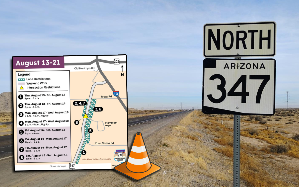 SR 347 roadwork rolls on with another week of lane restrictions