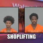 Amir Badgett and Davontae Lewis were arrested on suspicion of shoplifting at Walmart on Oct. 1, 2026. [Pinal County Sheriff's Office]