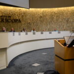 Maricopa Police Chief Mark Goodman speaks to the city council on Oct. 20, 2026. [Jordan Gerard]