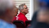Constable Bill Griffin listens during a Maricopa Republican Club meeting on March 28, 2026. [Monica D. Spencer]