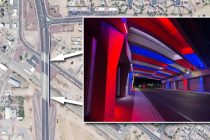 A graphic shows the location of Maricopa's new light installation. [City of Maricopa, Google Maps]