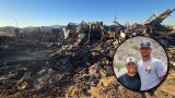 A photo of the rubble that remains of Liza and Will Williams' home in Hidden Valley on July 2, 2026.  [Liza Williams]
