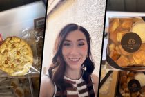 Sierra Strawder runs the self-serve bakery Golden Lotus Confections from her front porch daily. [Submitted]