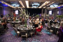 A crowd eats and socializes during the Seeds of Change gala at Harrah's Ak-Chin Casino on Oct. 10, 2026. [Monica D. Spencer]