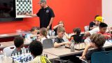A view of a chess class in session offered by Piece of Life at the Maricopa Library and Cultural Center. [Kevelyn Tellez]