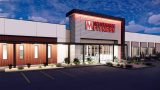 A rendering of the proposed Mountainside Fitness at the southeast corner of John Wayne Parkway and Honeycutt Avenue. [City of Maricopa]