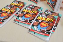 "My Boy From Mars Book Signing" on Oct. 24 at Fry's Marketplace. [Karen Bartunek]