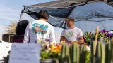 Austin Lynn talks to attendees at Copa Farmers Market Jan. 5, 2025. [Brian Petersheim Jr.]