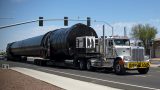 A SpaceX rock travels through Maricopa on Aug. 29, 2024. [Monica D. Spencer]
